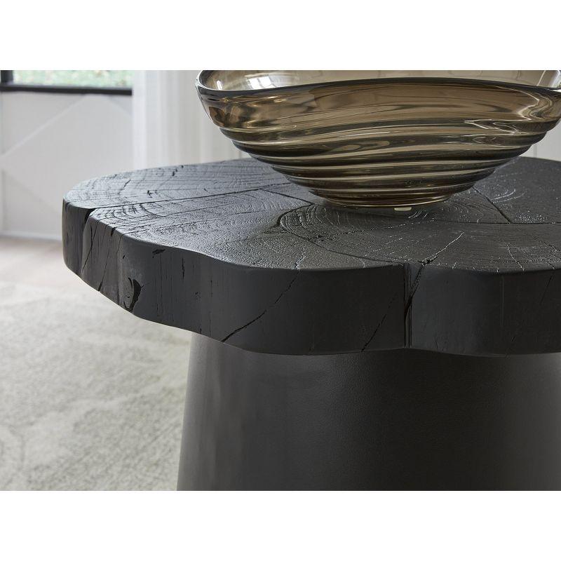 Signature Design by Ashley Wimbell Round End Table, Black