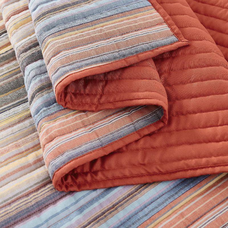 Oceanfront Resort Naples Yarn Dye Stripe Quilt Set