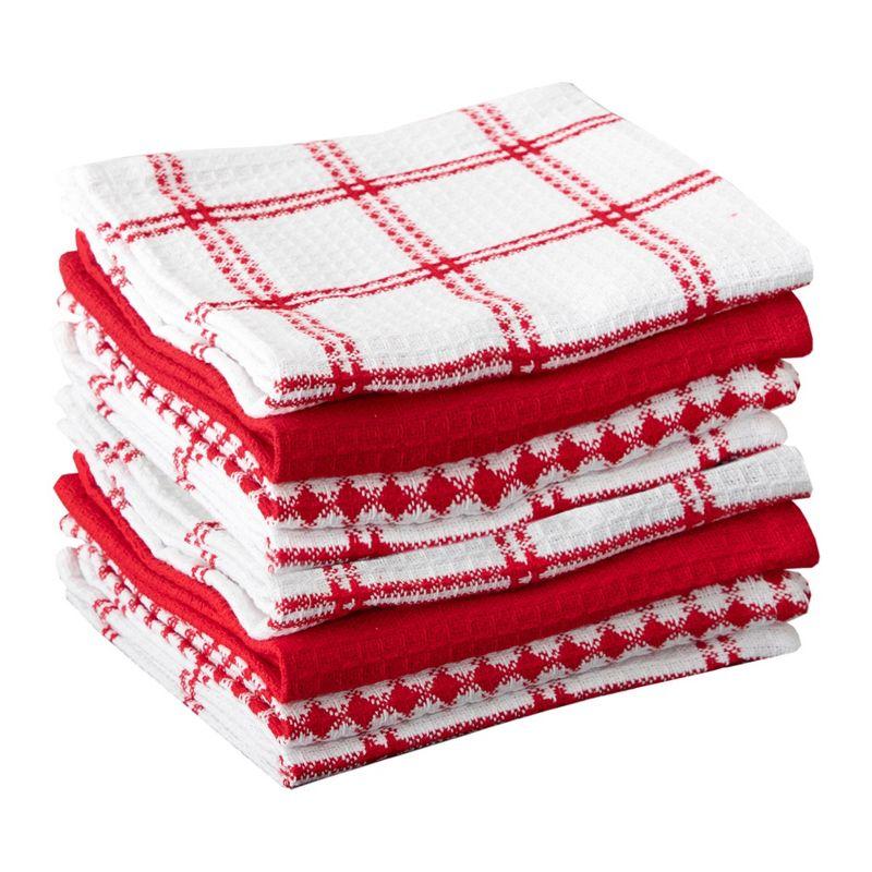 T-fal Flat Waffle Kitchen Dishcloth Set