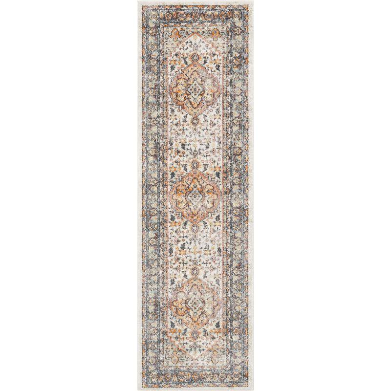 Rodeo Carno Multicolor Synthetic Bohemian Area Rug