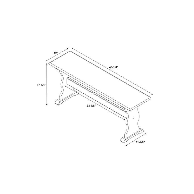 Chelsea Bench - Linon