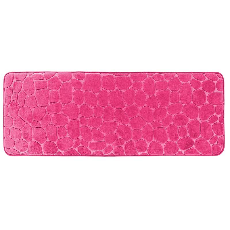 Evideco Pebble Runner Mat - Memory Foam - 48"L x 18"W for Kitchen, Bathroom and more