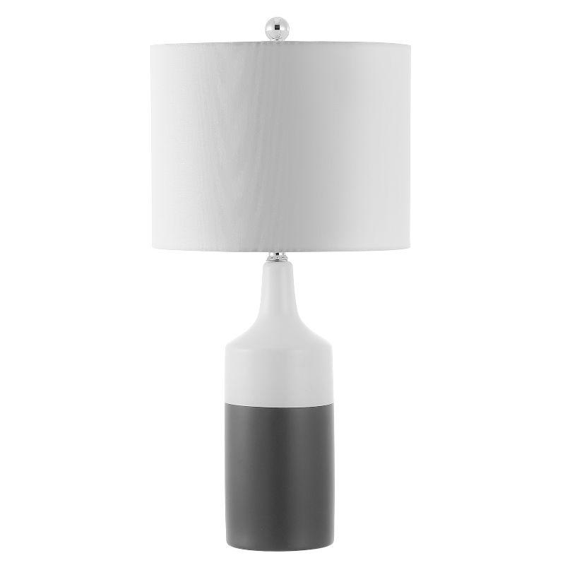 Arc Adjustable 17" White Ceramic Modern Table Lamp