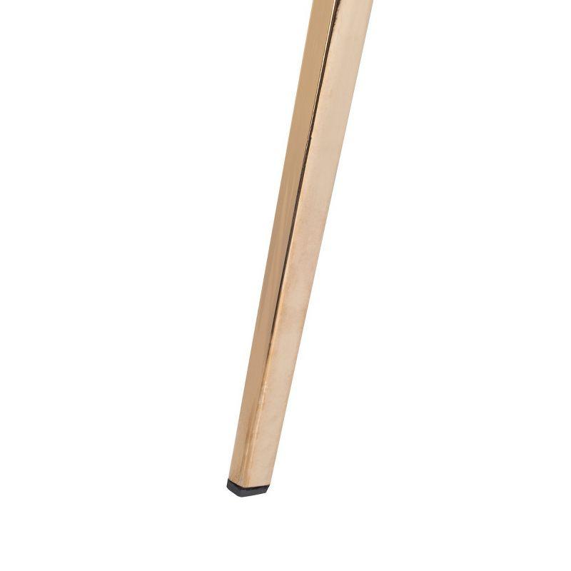 Mathison Bar Stool  - FOX3011 - Taupe/Copper - Safavieh Couture