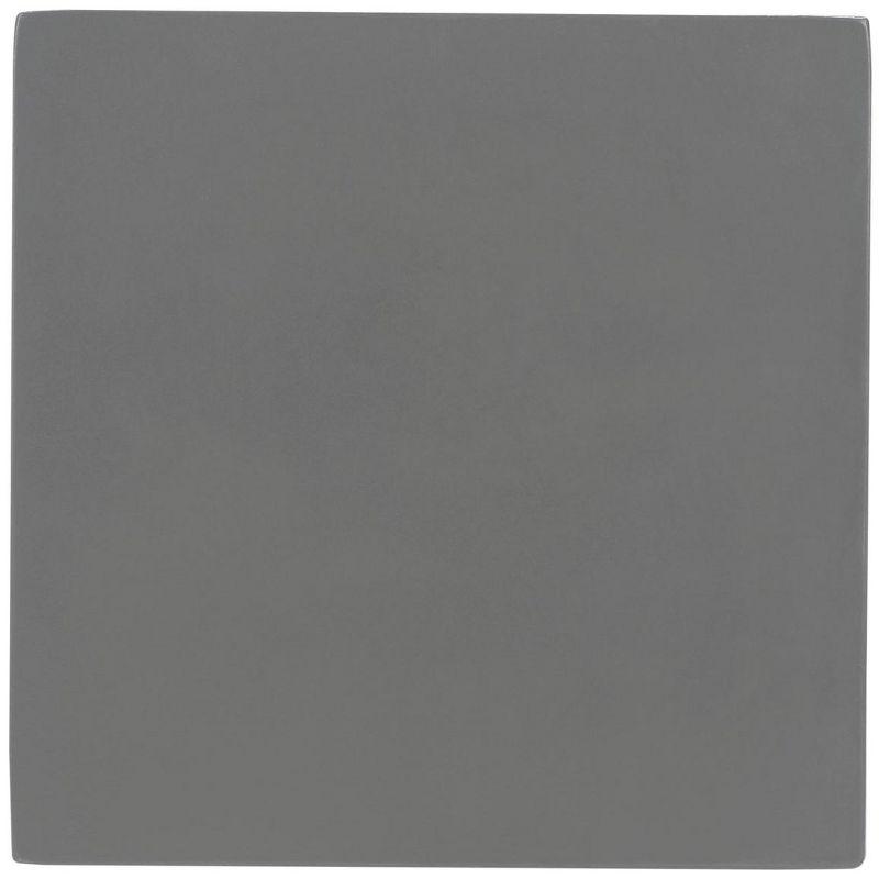 Zen Accent Stool - Indoor/Outdoor - VNN1000 - Gray - Safavieh