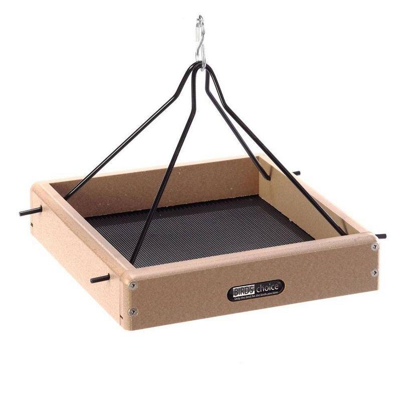 Birds Choice Hanging Platform Bird Feeder in Recycled Plastic Small