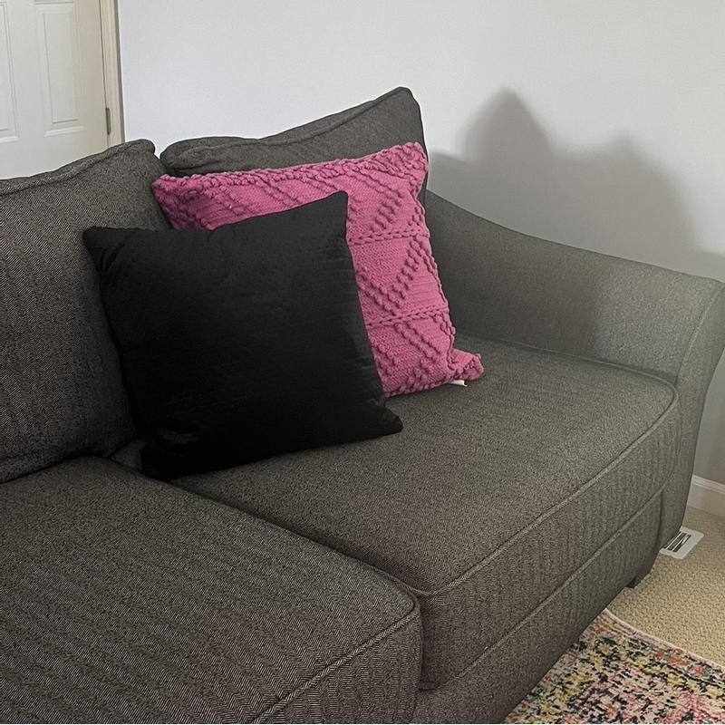 Saro Padua Collection Reversible Throw Pillow