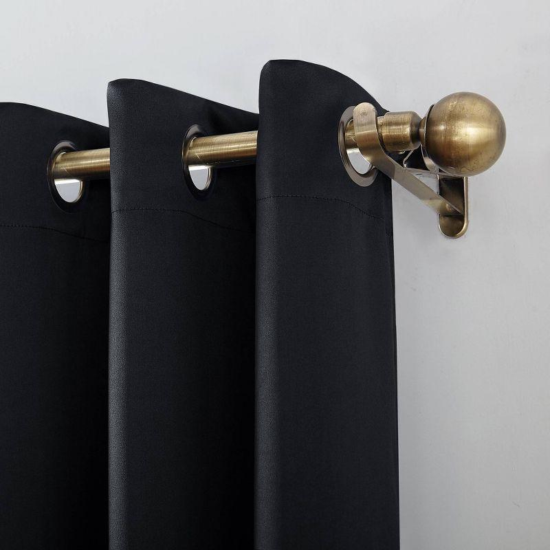 Sun Zero Oslo Theater Grade Extreme 100% Blackout Grommet Curtain Panel