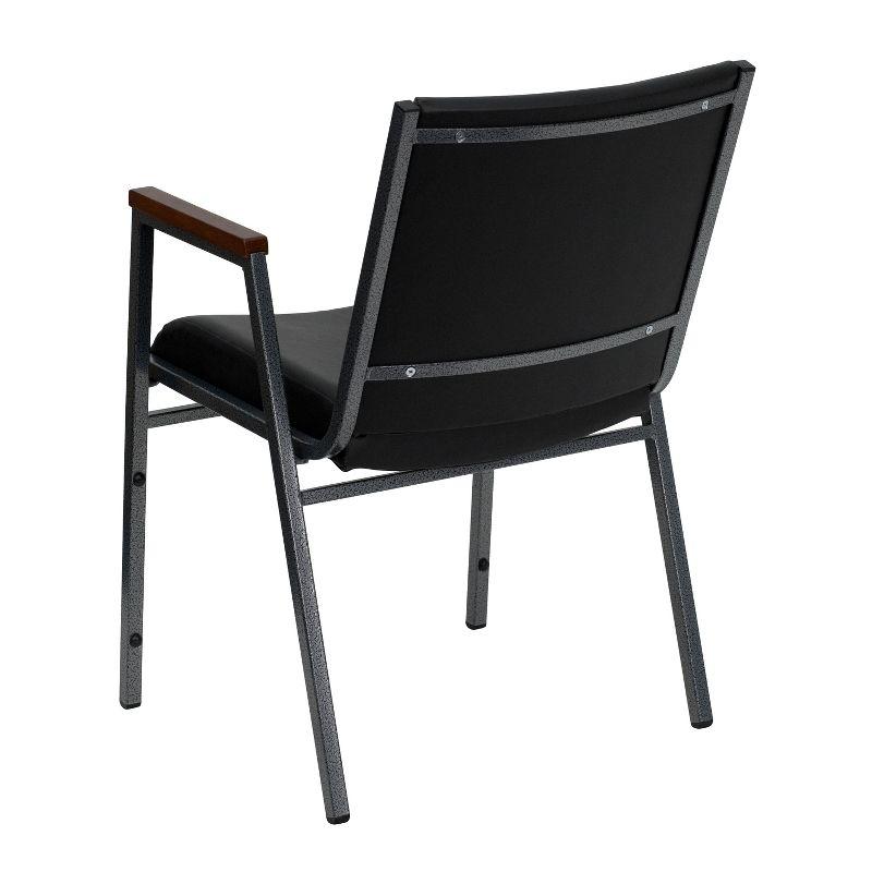 Offex Aliya Heavy Duty Stack Chair with Arms