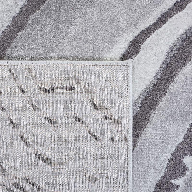 Craft CFT843 Loomed Indoor Area Rug - Light Grey/Grey - 6'7"x6'7" - Safavieh