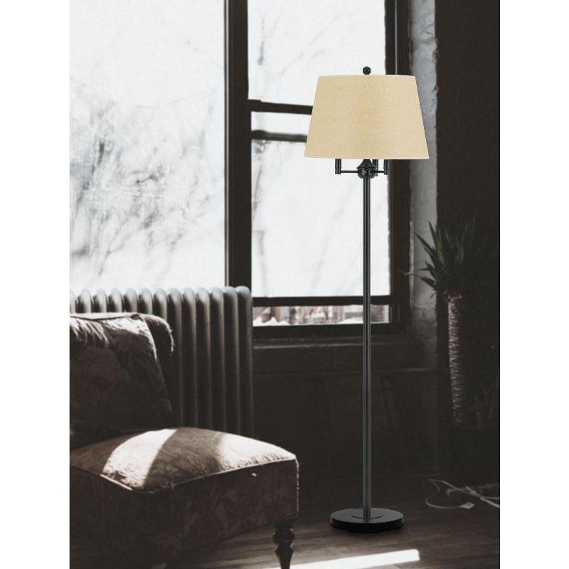 Cal Lighting 150W 3Way,40Wx3,Andros Floor Lamp