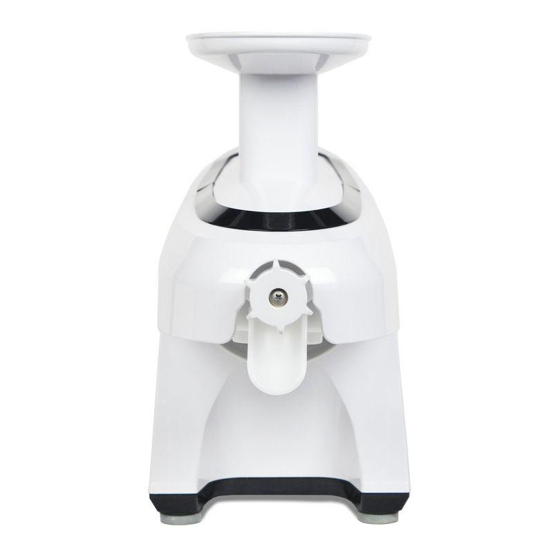 Tribest Greenstar Elite Jumbo Twin Gear Slow Masticating Juicer – White