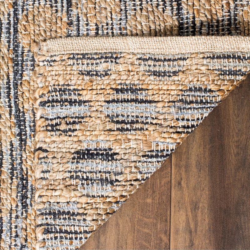 Union Rustic Ajdin Hand Woven 0.8 Jute 0.2 Cotton Geometric Rug | Wayfair