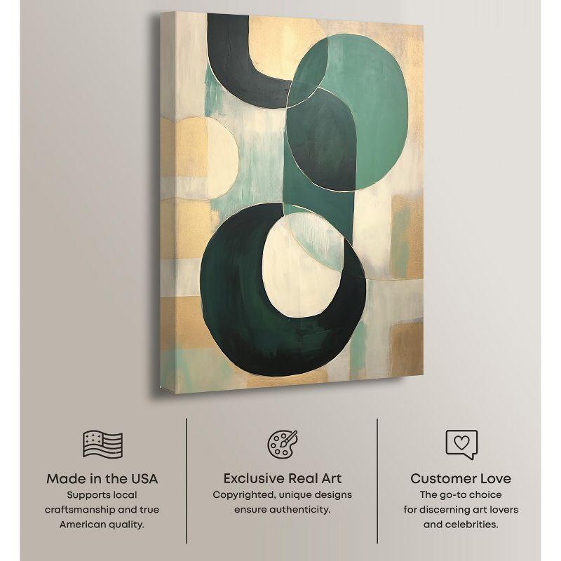 Art Remedy Jade Bracelet Abstract Shapes Trendy Wall Art by Art Remedy