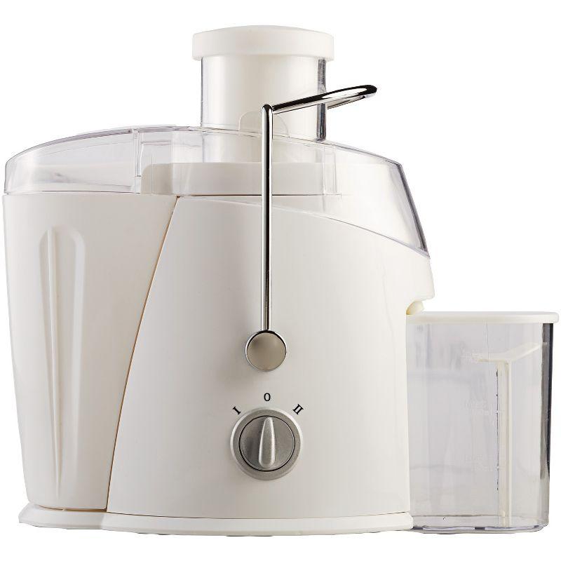 Brentwood 350-mL 400-Watt Juice Extractor in White