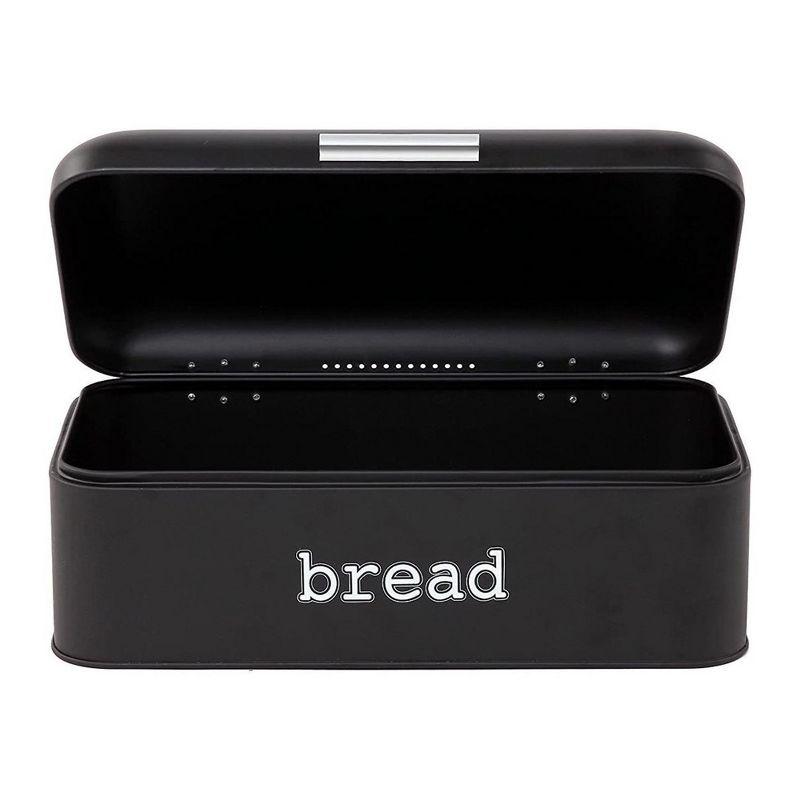 Stainless Steel Bread Box with Air Circulation Holes