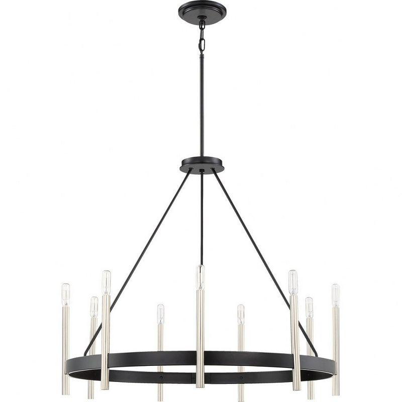 Quoizel Lighting Anthem 9 - Light Chandelier in  Mystic Black