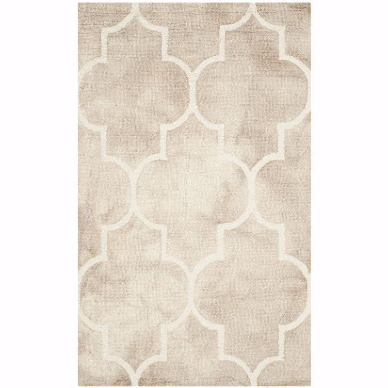 Ivory Elegance Hand-Tufted Wool Rectangular Area Rug