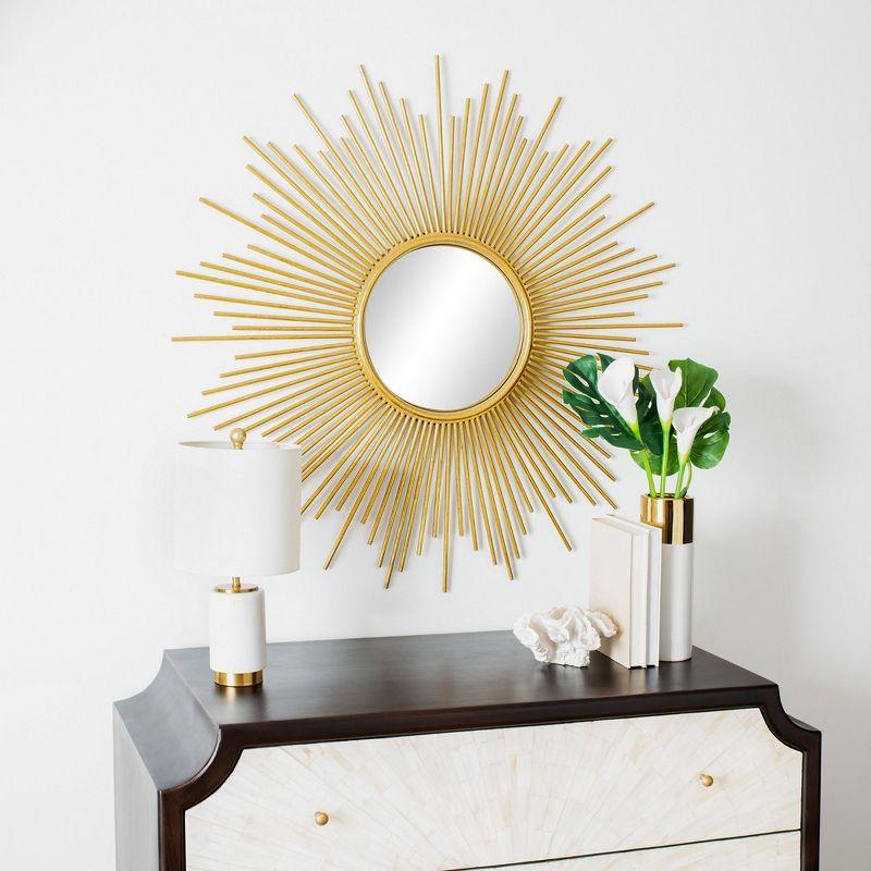 Vila Mirror - Gold Foil - Safavieh