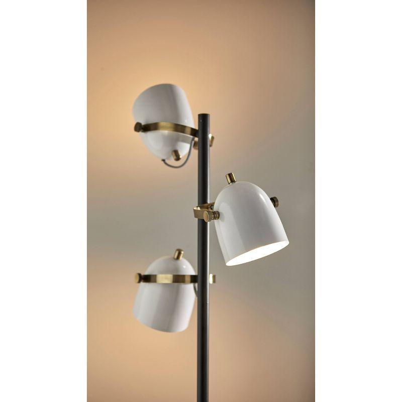 Kenneth Metal 3-Light Floor Lamp (65")