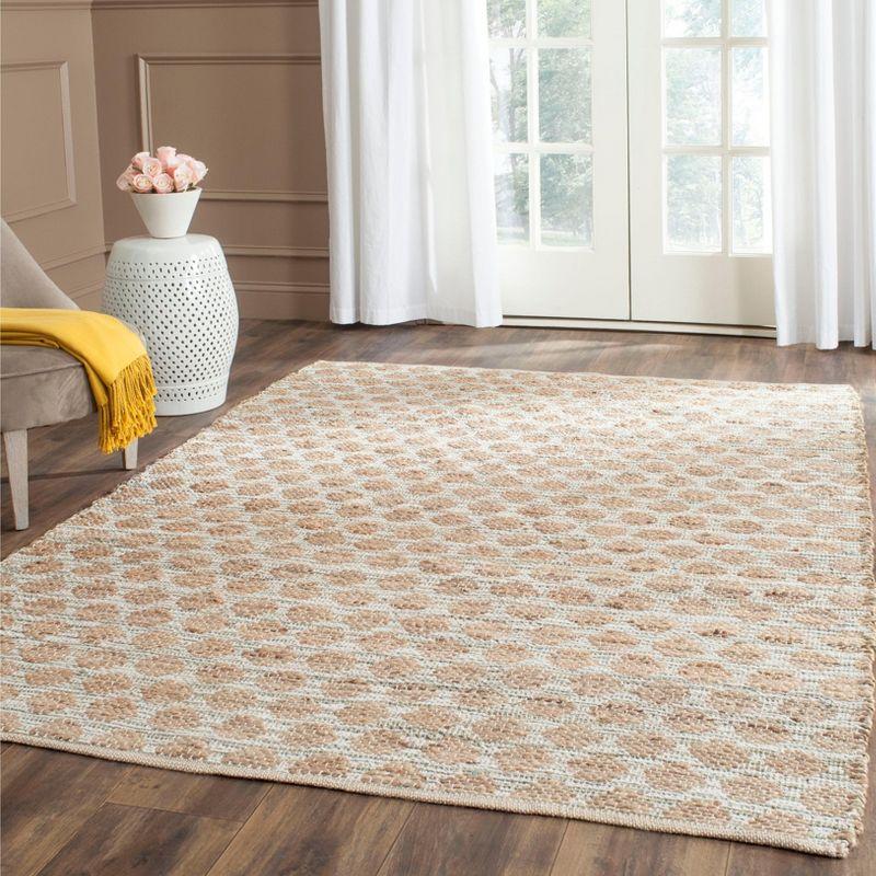 Cape Cod 4' x 6' Handwoven Gray Cotton Area Rug