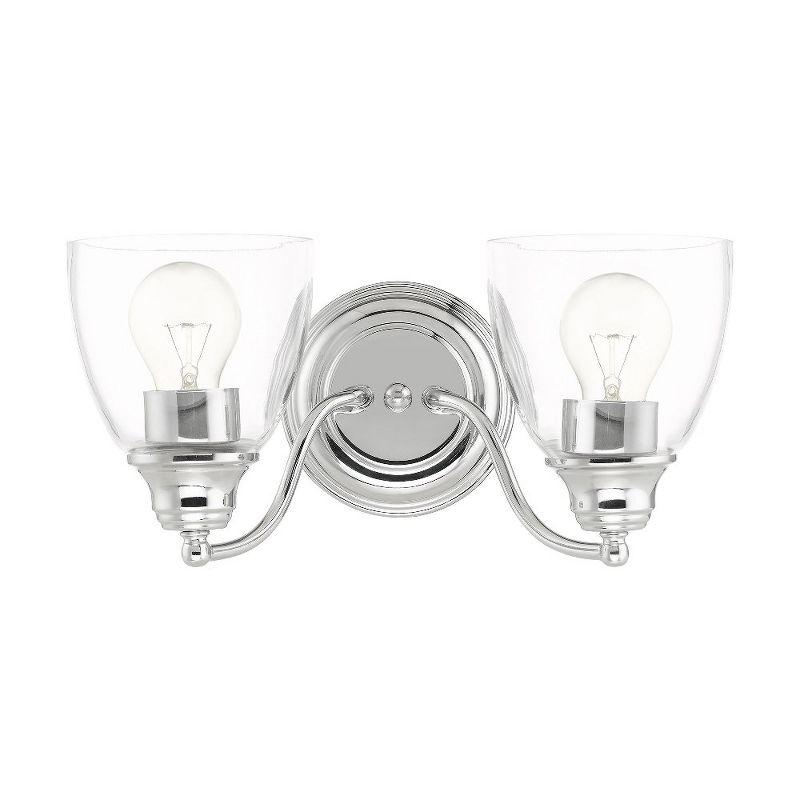 Livex Lighting Montgomery 2 - Light Vanity in  Polished Chrome