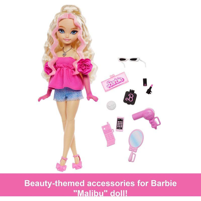 Barbie Dream Besties Malibu Fashion Doll Blonde Hair/Blue Eyes with 8pc Makeup & Hair Accessories