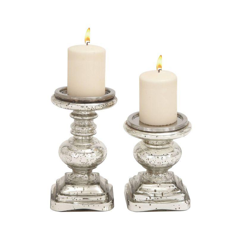 Traditional Candle Holder Set 2ct - Olivia & May