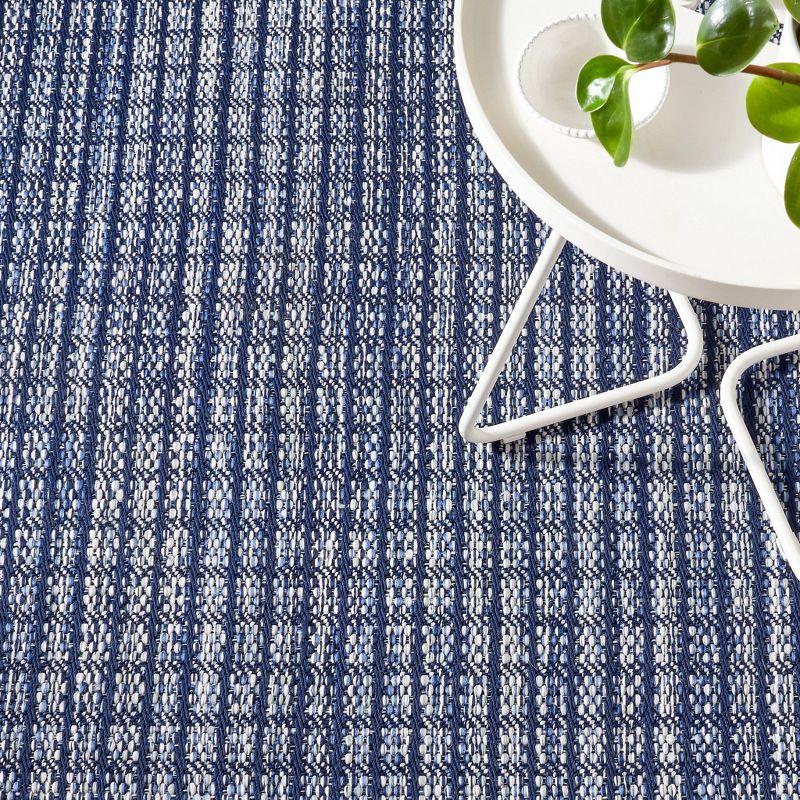 Coco Blue Handwoven Indoor/Outdoor Rug