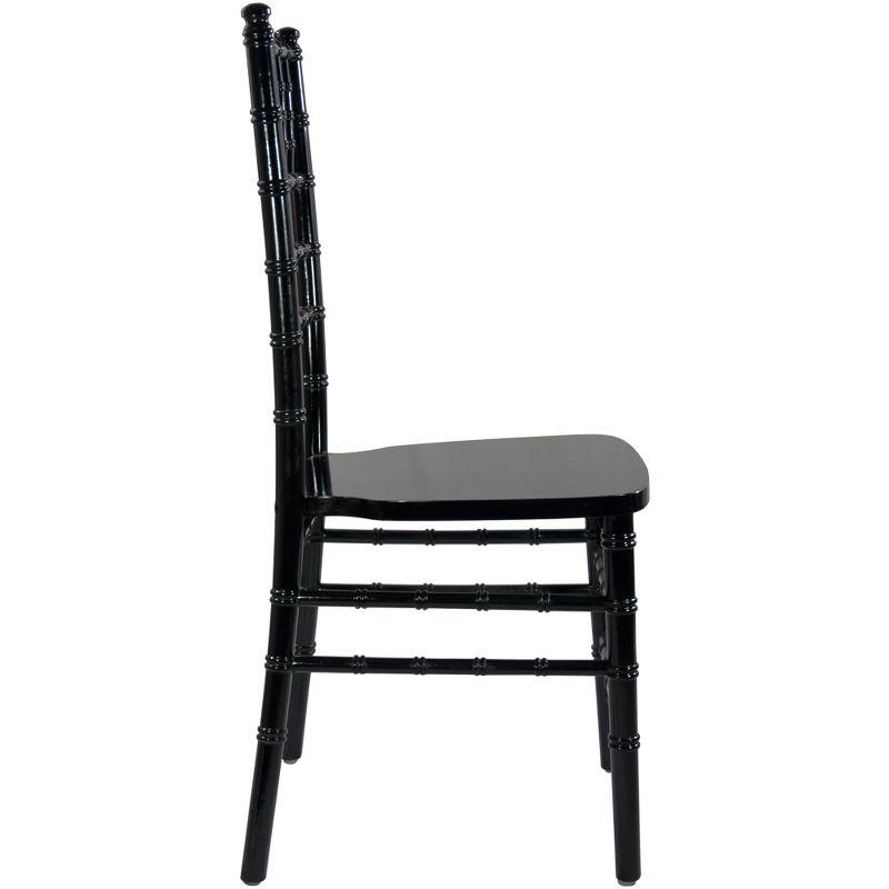 Elegant Black Hardwood Chiavari Banquet Chair