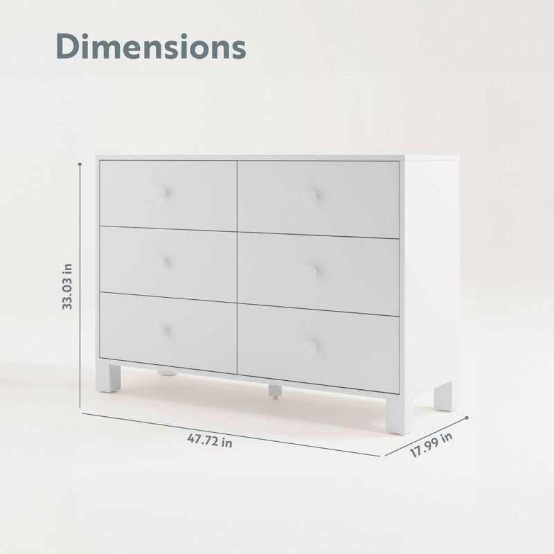 California 6 Drawer Dresser