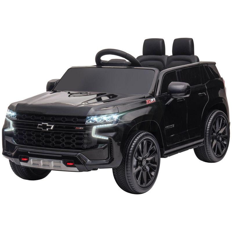 Aosom 12V Electric Ride on Car with Remote Control, Horn Honking, Kids Ride-on Toy for 3-6 Years Old Gift for Boys and Girls