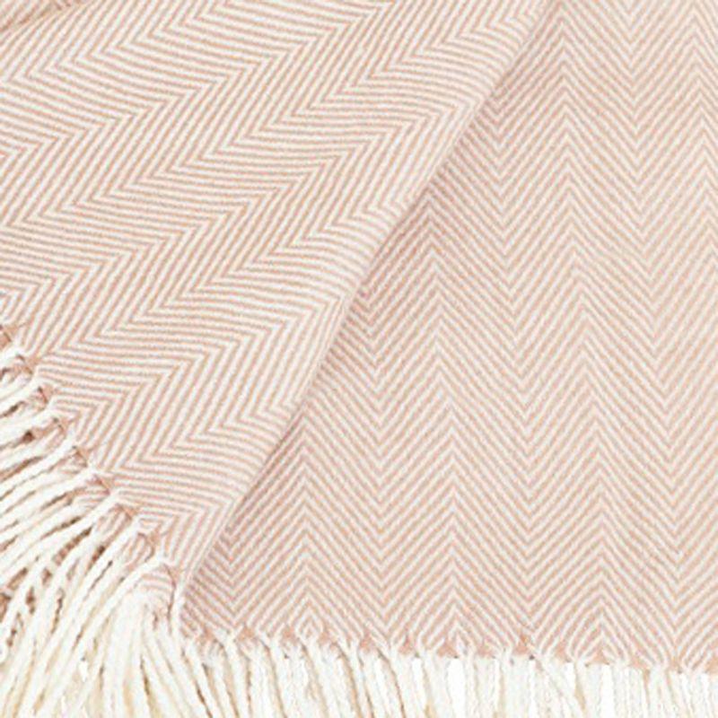 Saro Sevan Collection Hand Woven Throw Blanket