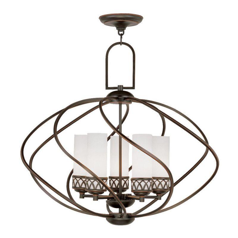 Livex Lighting Westfield 5 - Light Chandelier in  Olde Bronze