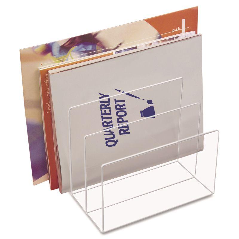 Kantek Kantek Clear Acrylic Mini Sorter Plastic File Organizer