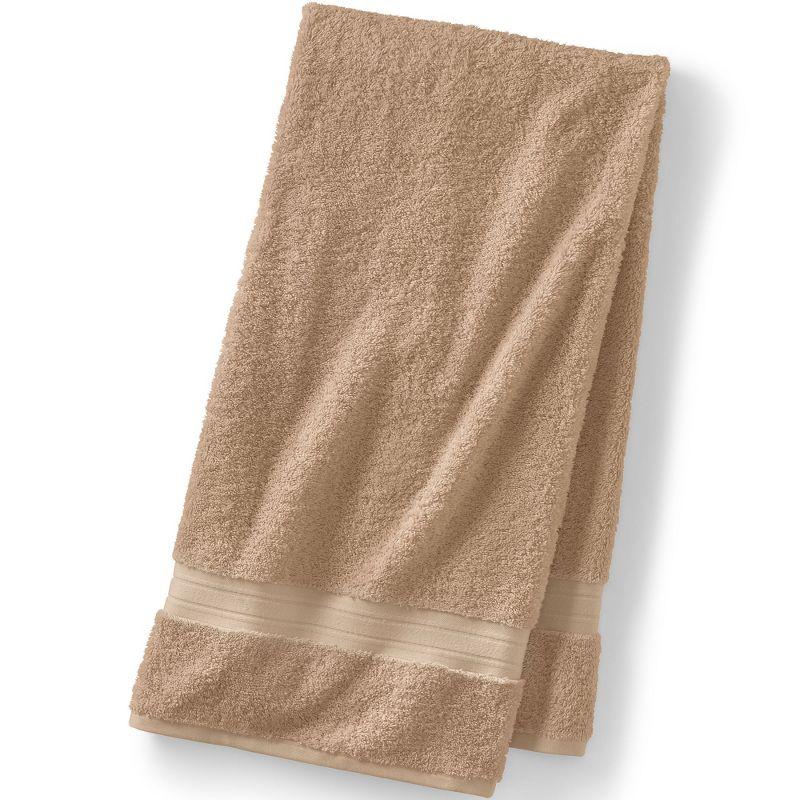 Supima Cotton Heavyweight Plush Bath Towel in Beige