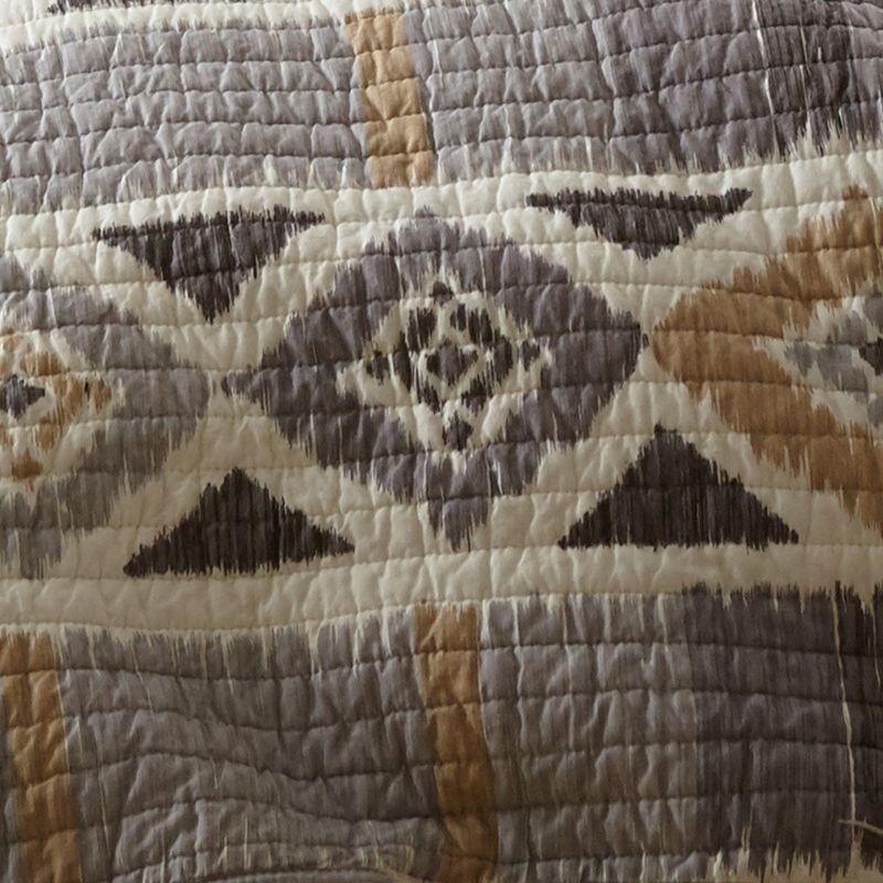 Santa Fe Quilt - Grey, Tan, and White - Levtex Home