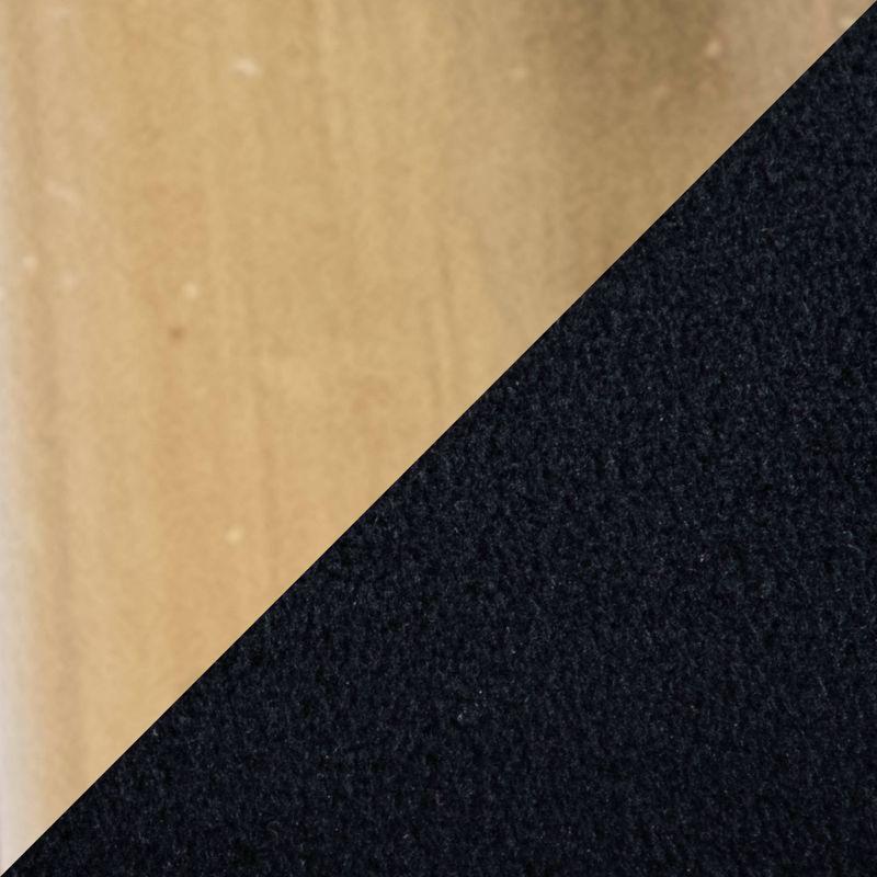 Set of 2 Charlotte Barstools Gold/Black - LumiSource: Glam Fixed-Height, Rounded Backrest, Metal Base