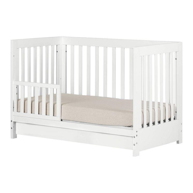 Yodi Crib with Drawer - White - South Shore