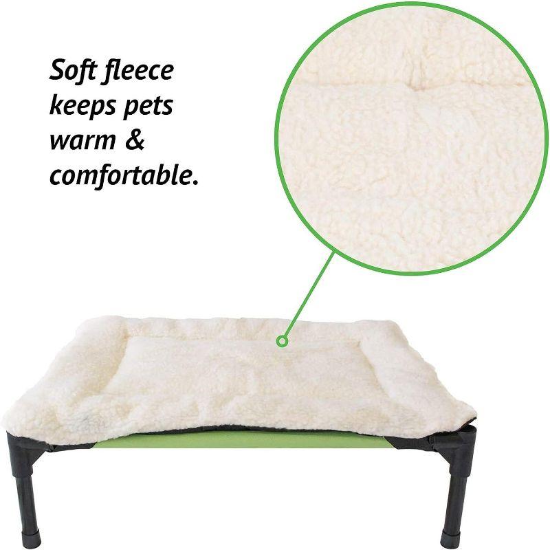 Tucker Murphy Pet™ Fleece Dog Bed Topper for Dog Cot Bed