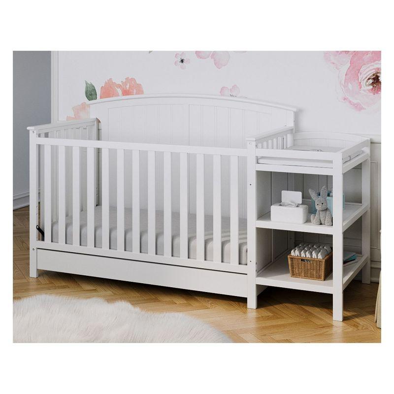 Storkcraft Steveston 4-in-1 Convertible Crib and Changer with Drawer