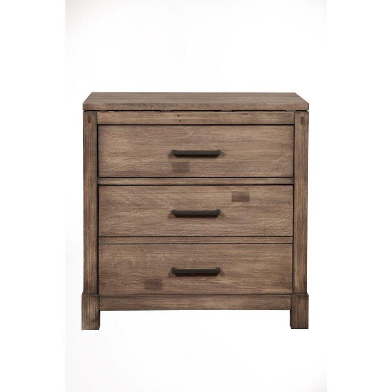 Alpine Furniture Sydney 2 Drawer Nightstand,