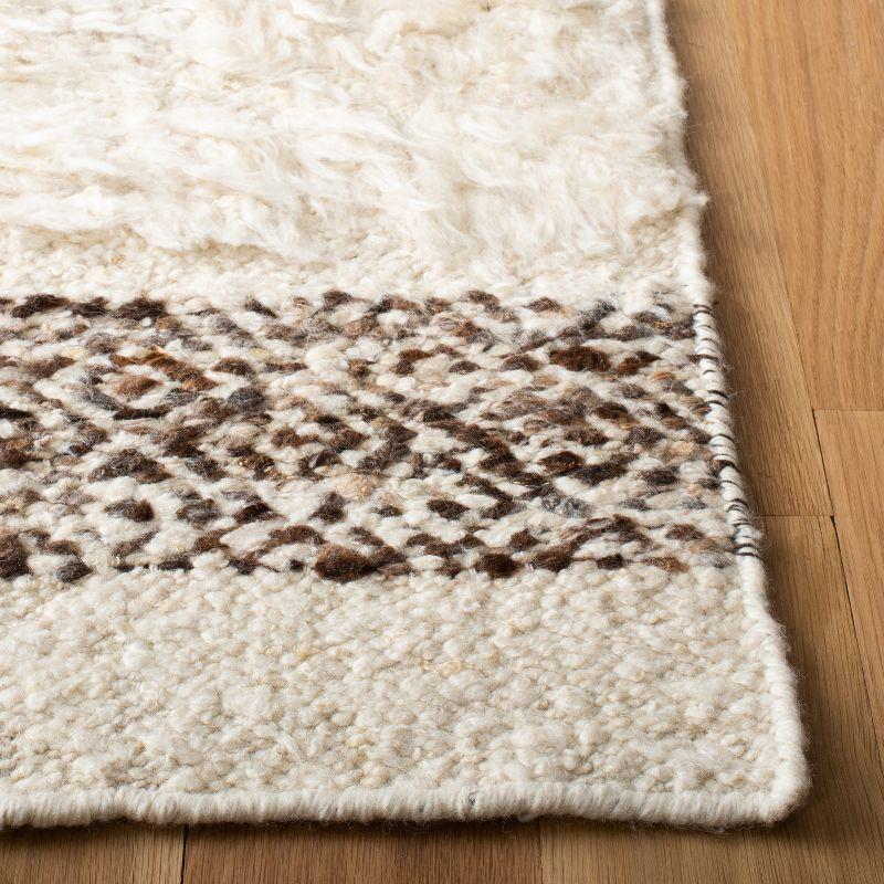 Natura NAT321 Hand Woven Area Rug - Ivory/Brown - 4'x6' - Safavieh.