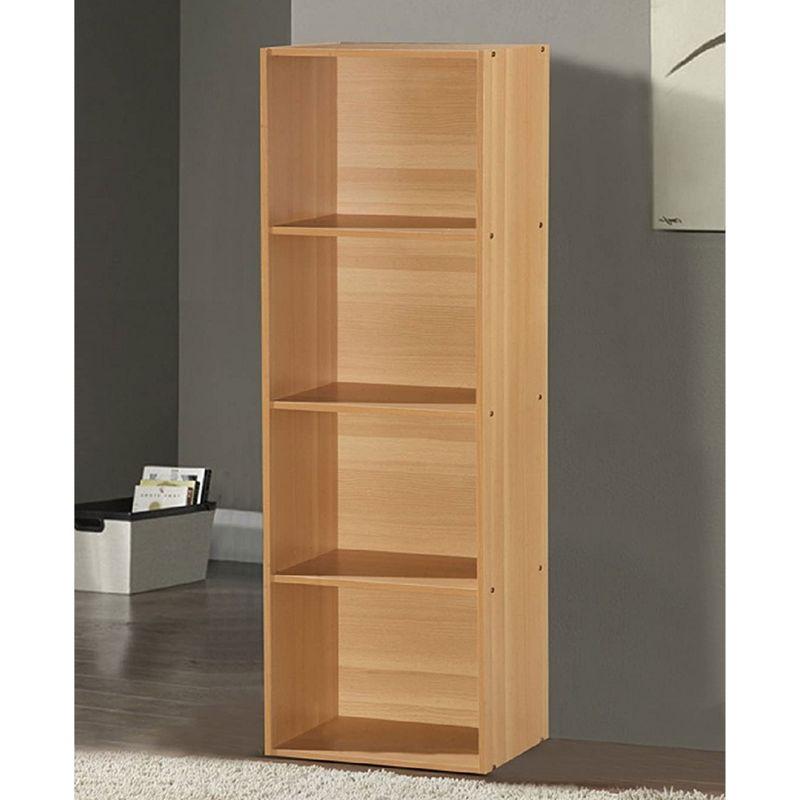 Beech 47-Inch 4-Shelf Bookcase for Kids and Toys