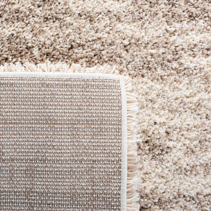 Hudson Shag SGH206 Power Loomed Accent Rug - Ivory/Beige - 2'x3' - Safavieh.
