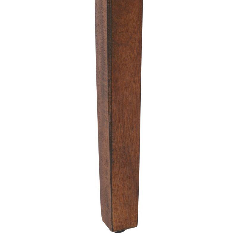 Toby Accent Table With Storage Drawers - AMH6625F - Brown - Safavieh Couture