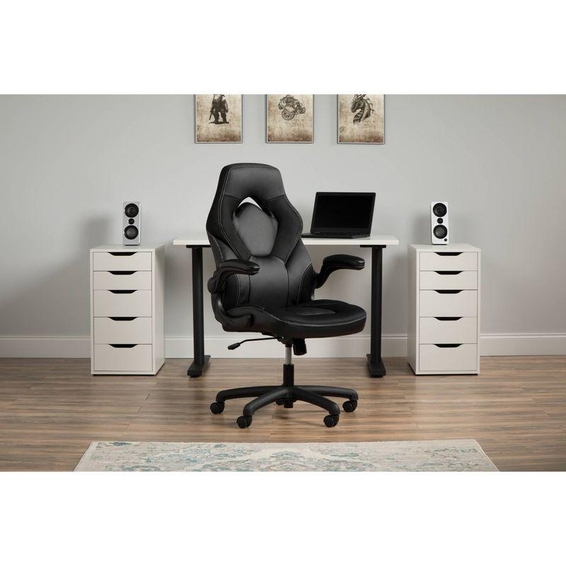 RESPAWN 3085 Gaming Chair - Gamer Chair and Computer Chair, Gaming Chairs, Office Chair with Integrated Headrest, Gaming Chair for Adults, Office Chairs Adjustable Tilt Tension & Tilt Lock