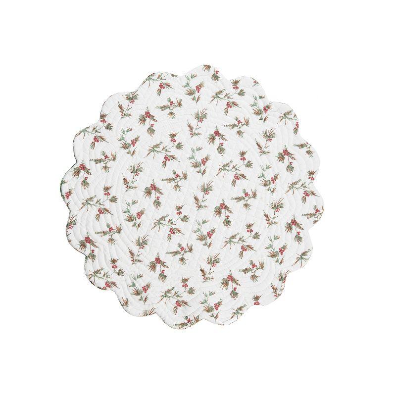C&F Home Eve Round Cotton Placemat | Wayfair