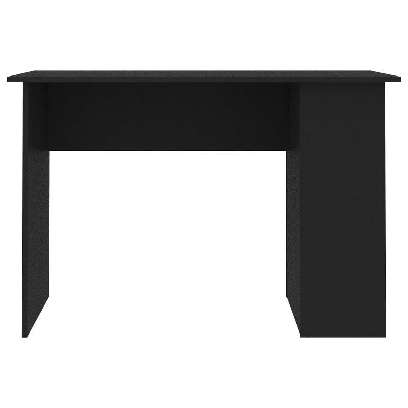 vidaXL Desk White 43.3"x23.6"x28.7" Engineered Wood