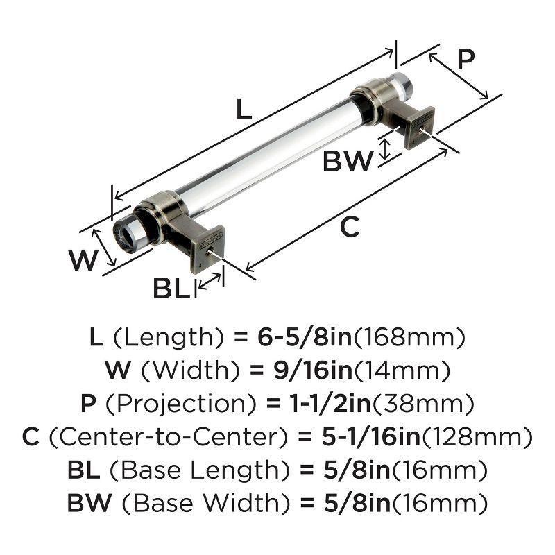 Glacio 5 1/16" Center to Center Bar Pull